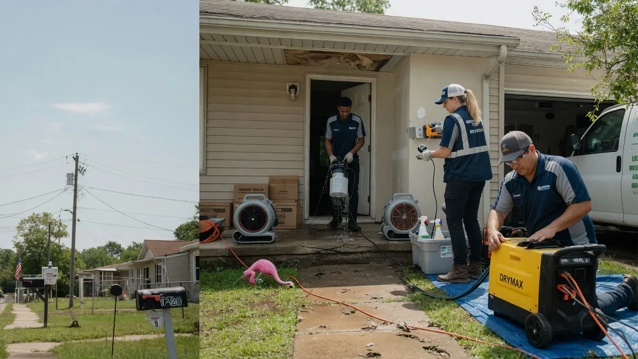 Storm Damage Water Removal in Ironton, OH near me